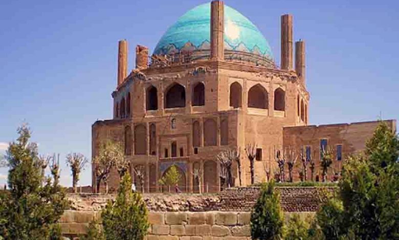 انجام خواناسازی و تکمیل مرمت یکی از برج و باروهای گنبد سلطانیه