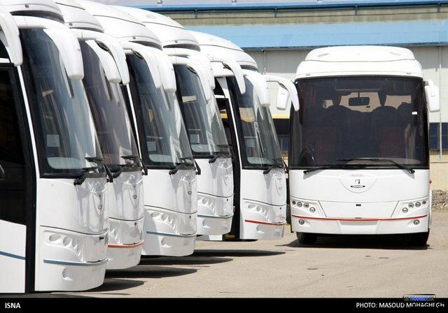 128اتوبوس برای جابجای زائران اربعین در زنجان