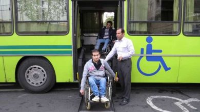 اتوبوس‌های شهری برای معلولین مناسب‌سازی می شود