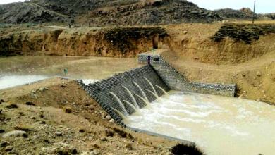 افتتاح دو پروژه آبخوانداری و کنترل سیلاب در استان زنجان