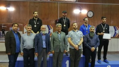 ورزشکار زنجانی بر سکوی قهرمانی ایستاد