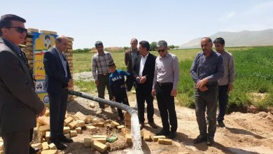 افتتاح 2 طرح آبرسانی روستایی در شهرستان سلطانیه