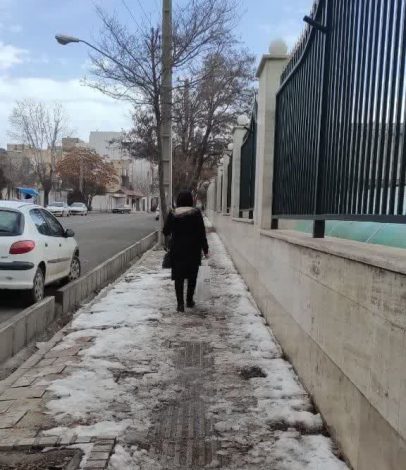 سنگفرش معابر شهری نابینایان نجات جان بینایان
