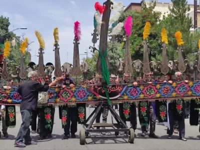 در زیر خیمه اش همه یک خانواده ایم/سوگواری زنجانی ها به مناسبت روز سوم شهادت امام حسین (ع) به روایت تصویر