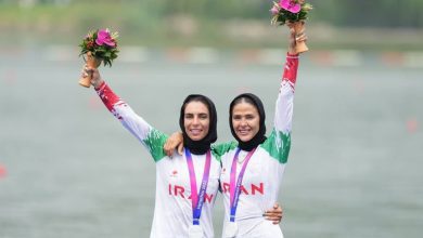 بانوان قایقران زنجانی مدال نقره بازی های آسیایی هانگژو را کسب کردند