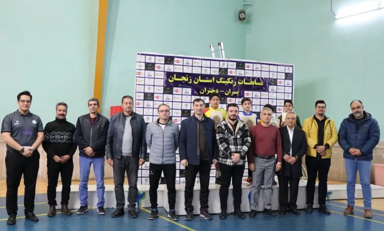 برترین‌های مسابقات رنکینگ بدمینتون استان زنجان در بخش دختران و پسران مشخص شدند